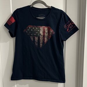 Grunt style US 1776 American flag